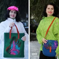 Сумки с 3D-декором. 3 в 1