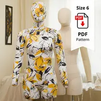 Универсальный манекен для пошива и демонстрации одежды. Размер 6