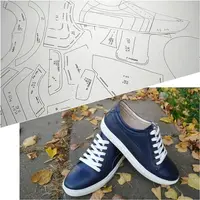 Лекала Л-4. Мужские кеды