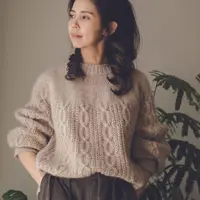 Вязаный свитер с косами Tessa Sweater