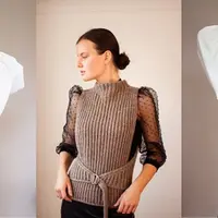 Жилет резинкой бриошь Livingstone