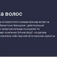 Базовая колористика волос