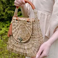 Сумка Беннет из бумажной лозы