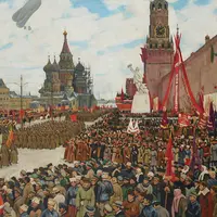 Московский Кремль в первые годы советской власти: будни и праздники