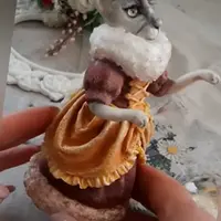 Ватные игрушки. Кошечка