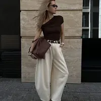 Джинсы «barrel» LaraS