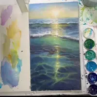 Летняя акварель