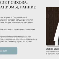 Формирование психоза: истоки, механизмы, ранние процессы