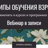 Принципы обучения взрослых