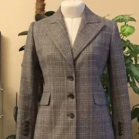 Жакет в клетку