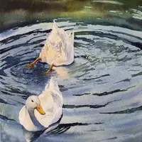 Вода. Акварельный онлайн-курс