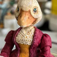 Ватные игрушки: Утица Агния