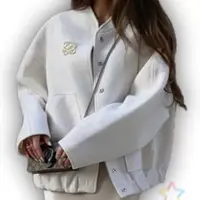 Бомбер с накладными карманами 288