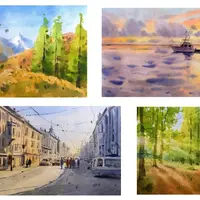 Акварель от А до Я: полный курс