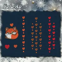 Дизайн машинной вышивки Лисонька