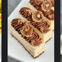 Нарезные пирожные под заморозку