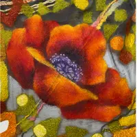 Живописная лессировка для войлока