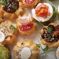 Сборник рецептов Закусочные профитроли