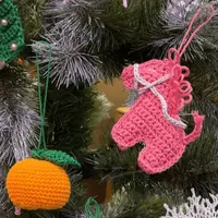 НГ игрушки Лошадка и мандарин