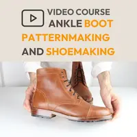 Пошив ботильонов Stitchdown: создание выкройки и конструирование