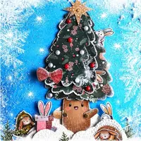 Адвент-календарь: Скетчбук, Ёлочка и Чайник