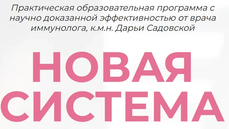 Новая система