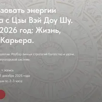 Как использовать энергии нового года с Цзы Вэй Доу Шу