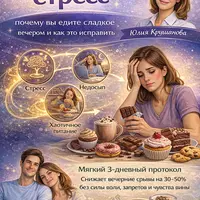 Еда и стресс: почему вы едите сладкое вечером и как это исправить