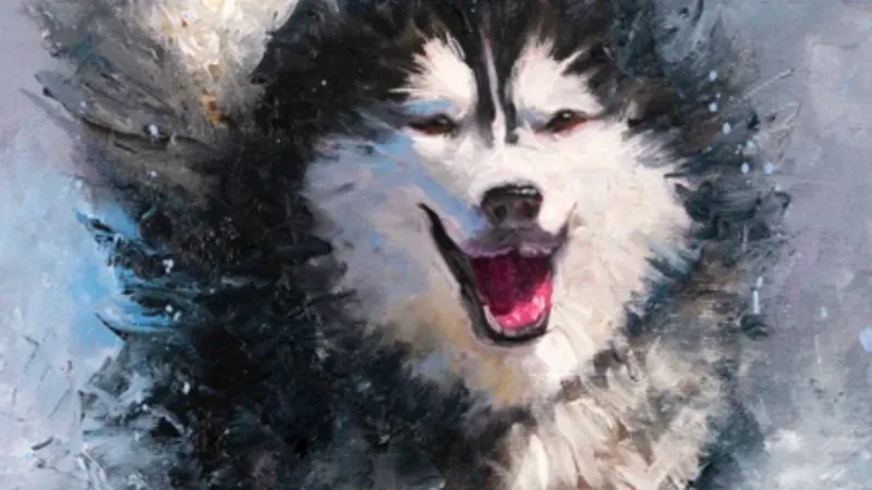 Сквозь снежную пыль