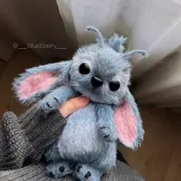 Вязаные игрушки Стич