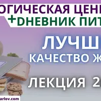 Биологическая ценность пищи. Дневник питания