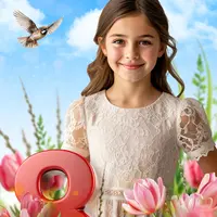 Набор 759. Детские коллажи с 8 марта