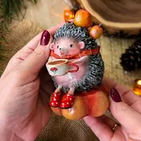 Ёжик с урожаем