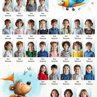 Набор 768. Виньетка для детского сада