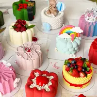 Муссовые бенто торты