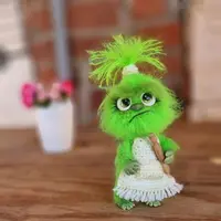 Вязаные игрушки. Злючка