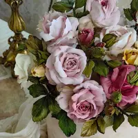 Зефирная флористика. Винтажная роза