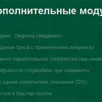 Лееринг: мощный звук без сложной обработки. Дополнительные модули