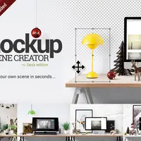 Креативная система создания mockup-сцен: Desk edition v 1.6