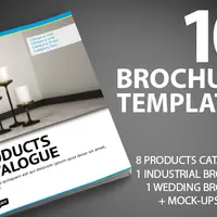 10 шаблонов для создания каталогов, журналов, альбомов InDesign