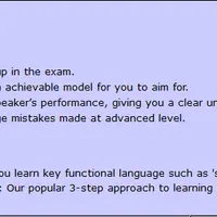 IELTS Speaking: Advanced