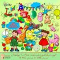 Скрап набор Мой любимый детский сад