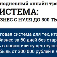 Система: Бизнес с нуля до первых 300 тысяч чистыми