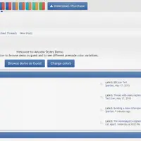 Elegance + Elegance 2 - адаптивный шаблон для XenForo