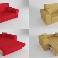 Деталировка дивана Аккордеон