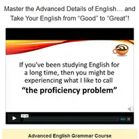 Advanced English Grammar Course