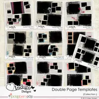 Шаблоны фотокниги Collection Double Page Templates