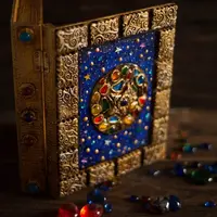 Шкатулка "1000 и одна ночь" и Индийская фреска