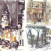 Городской скетчинг