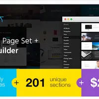 Select - Landing Page Set with Page Builder